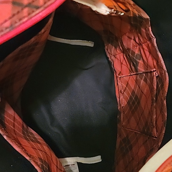 Lands' End zip top canvas Tote Bag - Picture 5 of 12